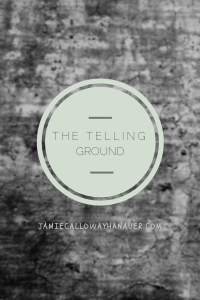THE TELLING GROUND COVER